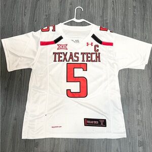 Patrick Mahomes Under Armour Texas Tech Jersey (Rare!)